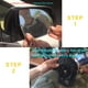 thumbnail image 3 of Sidaley 2 Pieces Vehicle Glass Rear-view Mirror Heated Cushion Driving Quick Safe Pad Heater Warm Remover DC Defoggers 12V Type2 Sidaley CZ10380-00B, 3 of 6
