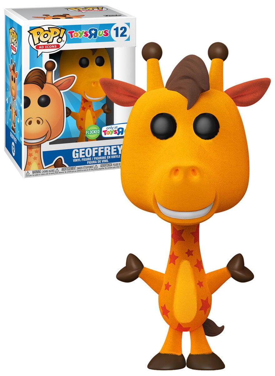 Geoffrey Giraffe (Flocked) - Toys R Us Funko Pop! Ad Icons Figure #12 - Walmart.com