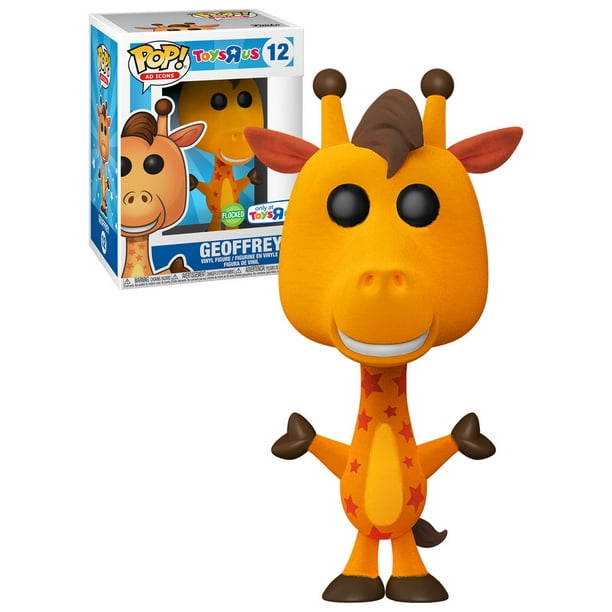 Geoffrey The Giraffe Flocked Toys R Us Funko Pop Ad Icons