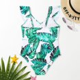 thumbnail image 4 of Swimsuit Print One Piece Swimsuits Teen Girl Bikini for Teenagers 13-14Years Girls fashion, 4 of 9