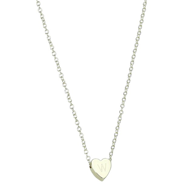 Rinsvye 26 Collier initial en Forme de Cœur un Collier Alphabet pour Femmes Collier Chaîne pour Femmes Colliers pour Femmes un Pendentif Z 26 Collier Chaîne Initiale Alphabet Colliers Dorés pour Femmes