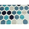 thumbnail image 3 of Unique Loom Metro Collection Bright Colors Geometric Kids Area Rug, 4 x 6 Feet, Ivory/Blue, 3 of 5