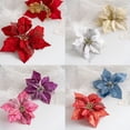 thumbnail image 2 of 8.8inch Christmas Flower Christmas Wreaths Christmas Tree Party Decoration, 2 of 5
