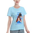 thumbnail image 2 of T-Shirt Basique à Manches Courtes pour Femmes Super Saiyan 04, 2 of 6