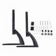 thumbnail image 2 of Soporte De Mesa Para TV, Tablero De Acero, Soporte Negro Para TV, Estructura Fuerte Con 4 Soportes Para TV De Mesa Para TV, 2 of 7