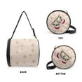 thumbnail image 3 of ZIATUBLE Christmas Owls Paper Dust Cover Case Snowflakes Tissue Roll Hanging Cover Stain Resistant Paper Case Storage Easy to Clean Tissue Case Storage Bag for Easy Storage and Carrying, 3 of 7