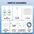 thumbnail image 4 of KFFKFF Industrial Snowflake Ice Device, 385LBS/24H Snowflake Ice Creator, Metallic Ice Grinding Equipment, Electric Ice Cone Fabricator, Fluid Cooling Mechanism for Quick Heat Reduction, Ice Cream, 4 of 9