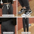 thumbnail image 2 of Pantalones cálidos para mujer, pantalones deportivos resistentes al agua, pantalones térmicos de invierno para esquí, senderismo, correr, Joggers, gris, 2 of 6
