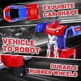thumbnail image 4 of Konijiwa Remote Control Transformer Car with One-Button Deformation and 360° Rotation, Transform Robot RC Car for Kids 4-12 Years Old, 4 of 6