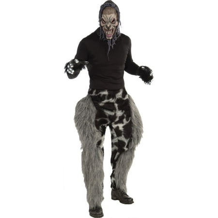 Black and Gray Monster Pants Men Adult Halloween Costume - One Size