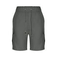 thumbnail image 7 of Vetsdori Elastic Waist Shorts for Men Workout Summer Pull-On Big and Tall Pockets Relaxed Fit Cargo,Athletic Fashion Mens Shorts Ropa, 7 of 7