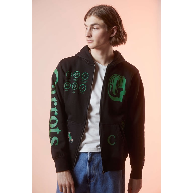Carrots By Anwar Carrots Men's X Grillo's Pickles Full Zip Hoodie