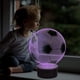 thumbnail image 3 of Luces de Noche de Fútbol para Niños Luces de Fútbol con Ilusión 3D 16 LED Control Remoto Cambio de Color Lámparas de Mesa Táctiles Decoración Cumpleaños Regalos de Navidad Deportes, 3 of 5
