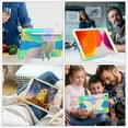 thumbnail image 6 of Kids Case for iPad 10.2 8th/7th Generation, Heavy Duty Hybrid Rugged Stand Protective Shockproof Cover with Shoulder Strap, B, 6 of 7