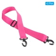thumbnail image 3 of Uxcell 100cmx3.8cm Ski Carrier Strap, 2 Pack Snowboard Boot Carrying Strap Bright Pink, 3 of 7