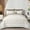 Brown, variant on 7 Pieces King Size Grey White Geometric Boho Striped Bedding Set, Soft Microfiber All Season Complete Bed Kit with Sheets and Pillowcases