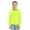 Safety Green, variant on Jerzees Youth NuBlend Pullover Hooded Sweatshirt. 996Y