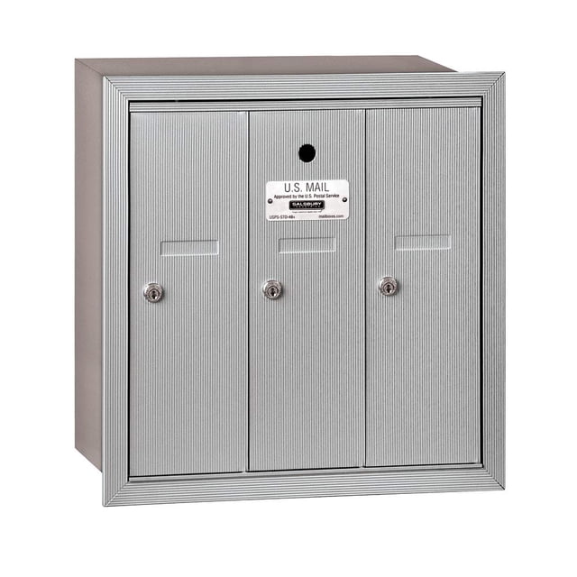 Mailbox Salsbury Industries 3503ARU de aluminio empotrado