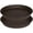 Brown, variant on 2 Pack Bird Bath Bowl 16", 2.3" Depth, 16 17 inch Plastic Extra Large Birdbath Bowl Only for Outdoor Garden, Ground Bird Bath, Bird Bath Tray, Bird Feeders (17", Brown)