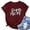 A-Wine446, variant on XIAONU Women's Dog Mom Paw Print Graphic T-Shirt Loose Fit Short Sleeve Crew Neck Pullover Tee Soft Heartfelt Casual Top