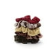 thumbnail image 1 of Kitsch Velvet Scrunchies - Large Hair Ties, Ponytail Holders & Hair Bands for Women and Girls, 5pc (Holiday), 1 of 4
