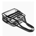 thumbnail image 3 of Clear Tote Bag,Clear Bag for Stadium Events See Through Bag for Women Transparent Concert Bag with Adjustable Shoulder Straps, 3 of 8