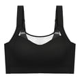 thumbnail image 2 of Npasoilc Seamless Supportive Wireless Bra for Women Push Up Bralette Bras Solid Color Mesh Sports Bra, 2 of 5