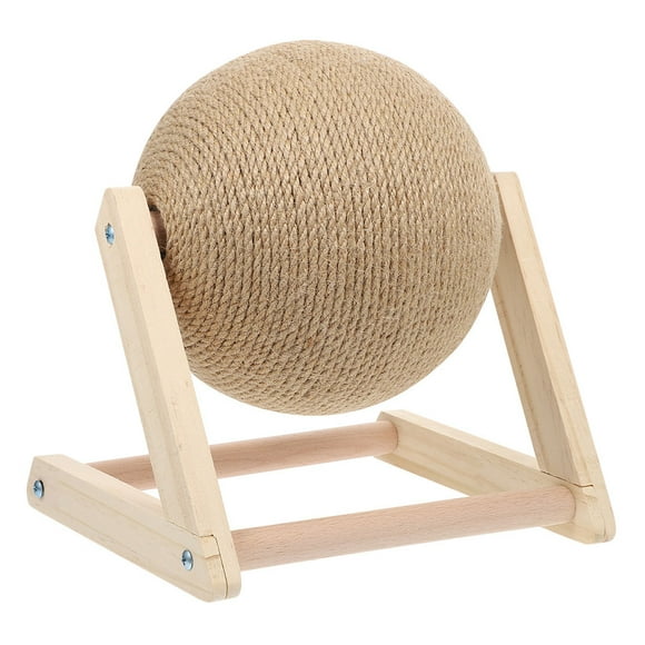 Juguete rascador para gatos, divertido juguete de pelota rascadora para gatos, juguete de globo rascador de sisal, juguete para gatos