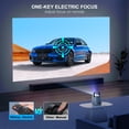 thumbnail image 2 of [Miniproyector] WiMius P61 Electric Focus 1080P 5G WiFi Bluetooth, 2 of 6