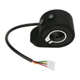 thumbnail image 4 of Acelerador de pulgar para scooter eléctrico, amplificador de acelerador de dedo negro Acelerador de pulgar para scooter eléctrico Acelerador de dedo para scooter eléctrico Durabilidad mejorada, 4 of 12
