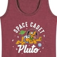 thumbnail image 3 of Mickey & Friends - Space Cadet Pluto - Women's Racerback Tank Top, 3 of 5