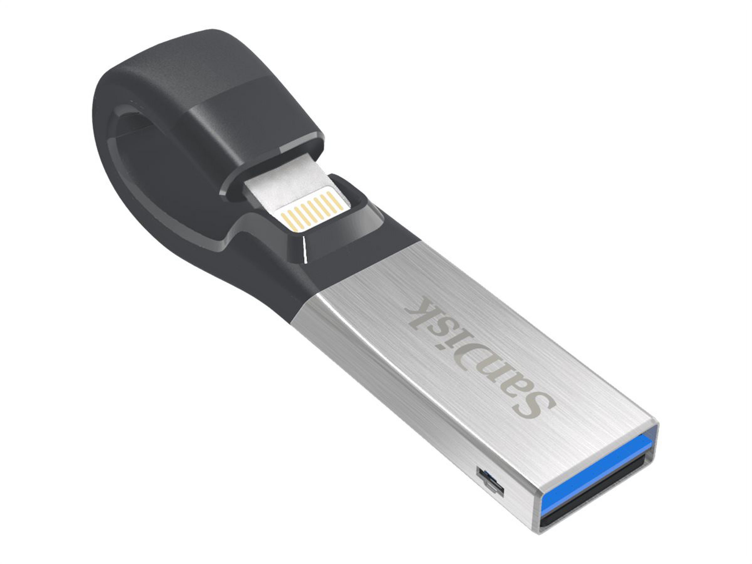 SanDisk SDIX30N-032G-GNAOA iXpand Flash Drive 32GB for iPhone6s/6s Module - image 3 of 5