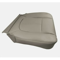 Fit for 2011-2016 F250 Lariat Driver Bottom Seat Cover Perforated Leather Tan