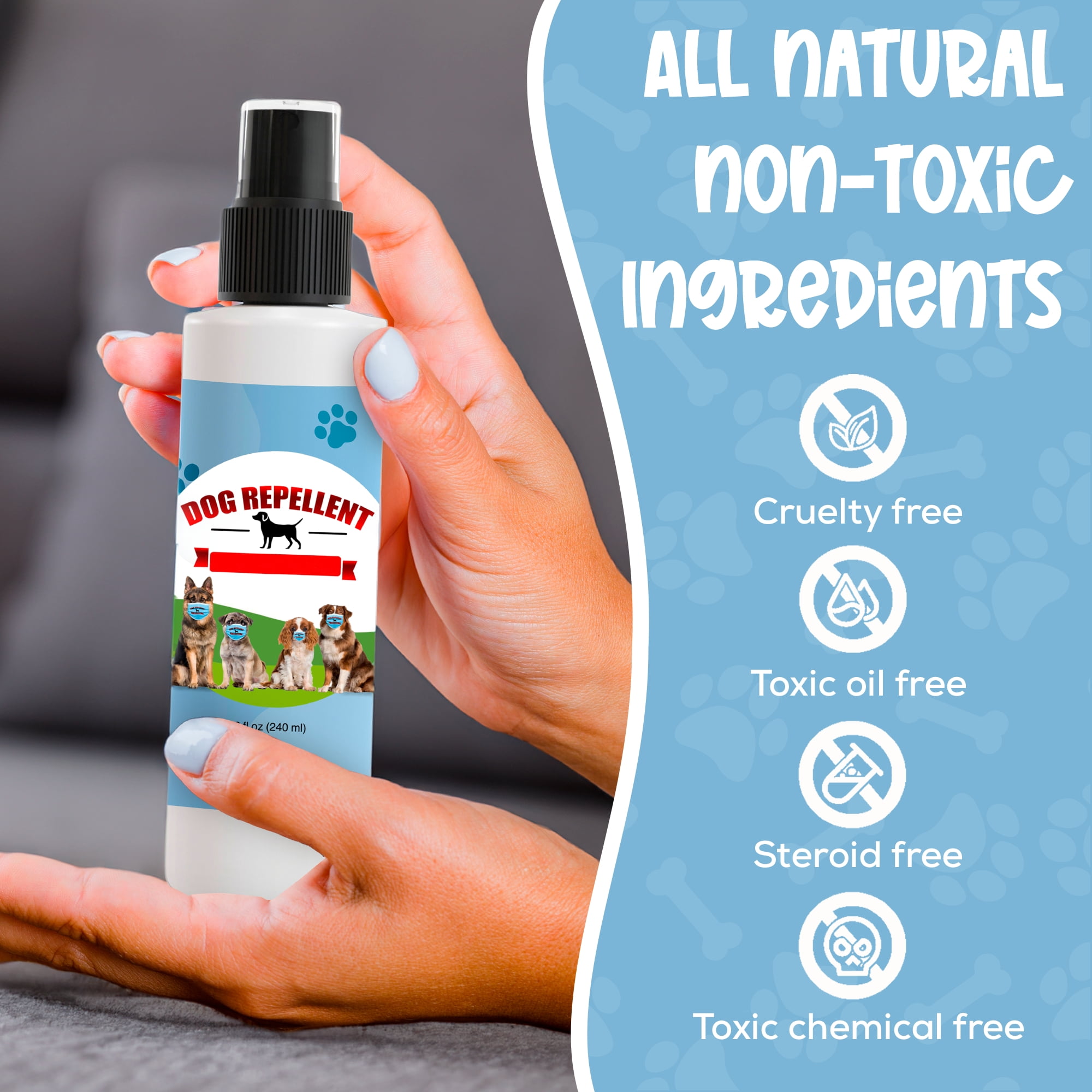 Natural dog repellent spray 2025