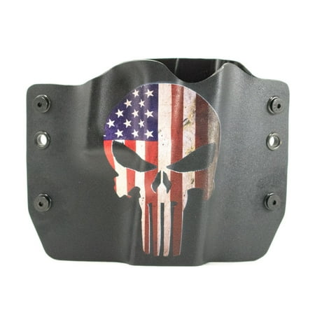 Outlaw Holsters: Punisher USA OWB Kydex Gun Holster for Walther PPQ 9,40, Right (Best Holster For Walther Ppq)