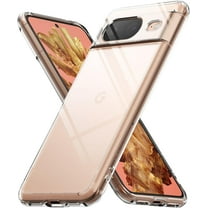 Entronix Crystal Clear Case for Pixel 8, [Yellow Resistant] Slim Fit Shockproof Hard Back