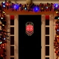 thumbnail image 5 of TOPRenddon Glowing Halloween Doorbell Spooky Skull Head Light Up Eyes Haunted House Doorbell Scary Halloween Decor with Spooky Sounds for Kids Haunted Home Decorations, 5 of 6
