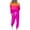 Hot Pink, variant on Daily,Two Piece Outfits for Women Fall 2024,Womens Colorblock Sweatsuits Sets 2 Pieces Jogger Sets with Pockets Long Sleeve Jogging Sweat Suit