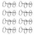 thumbnail image 3 of Metal Binder Rings, Reusable DIY Hand Account Paper Loose Leaf Binding Rings, Holds 100 Sheets, Foldable At 300, 3 of 8