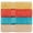 Turquoise, Brick, Camel & Gold, variant on Bolbom Luxury 4 Piece Bath Towel Set 27"x54", Premium 500 GSM 100% Ring Spun Cotton Highly Absorbent Bath Towels for Bathroom, Large Bathroom Shower Towels, Gym, Hotel & Spa (Color Mix 1)