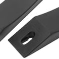thumbnail image 3 of 1 Pair Barbell Alternative Load Rubber Loading Unloading Barbell Plate,Not Easy to Damage Unload Barbell Plate for Strength Fitness Weight Lifting,23cm/9.1in, 3 of 9