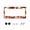design-3, variant on Tropical Beach and Palm Tree License Plate Frames Universal Aluminum Tag Holder Cover with 2 Holes Screws for Front Rear Car Plate Decor 12x6 Inch for Women Men