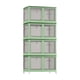 thumbnail image 3 of Armario portátil, contenedor de almacenamiento de muñecas, organizador de armario para el hogar, armario para camisas, zapatos, prendas, sala de estar verde Sunnimix Armario portátil, 3 of 8