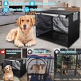 thumbnail image 3 of Sleeping Dog Crate Cover, Pet Crate Cover, S: 79 x 50.8 x 53 cm, 3 of 5