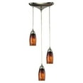 thumbnail image 2 of Elk Home 10-Inch Wide Milan Mini Pendant, Transitional, Satin Nickel, 2 of 3