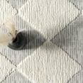 thumbnail image 6 of nuLOOM Marissa High/Low Diamond Tassel Area Rug, 5' 3" x 7' 6", Off White, 6 of 9