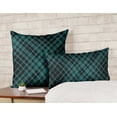 thumbnail image 2 of VargottamSquare Pillow Cover - Decorative Pillow Covers20x20 Inches,PrintedTeal BlueThemePillowcase, DecorativeSquareCushionCovers, 2 of 4