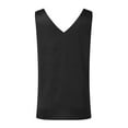 thumbnail image 7 of Women’s Satin Tank Tops V Neck Sleeveless Cami Blouses, Casual Loose Fit Summer Camisole Shirt, Silky Soft Lightweight Basic Tops for Daily Wear Black, 7 of 7