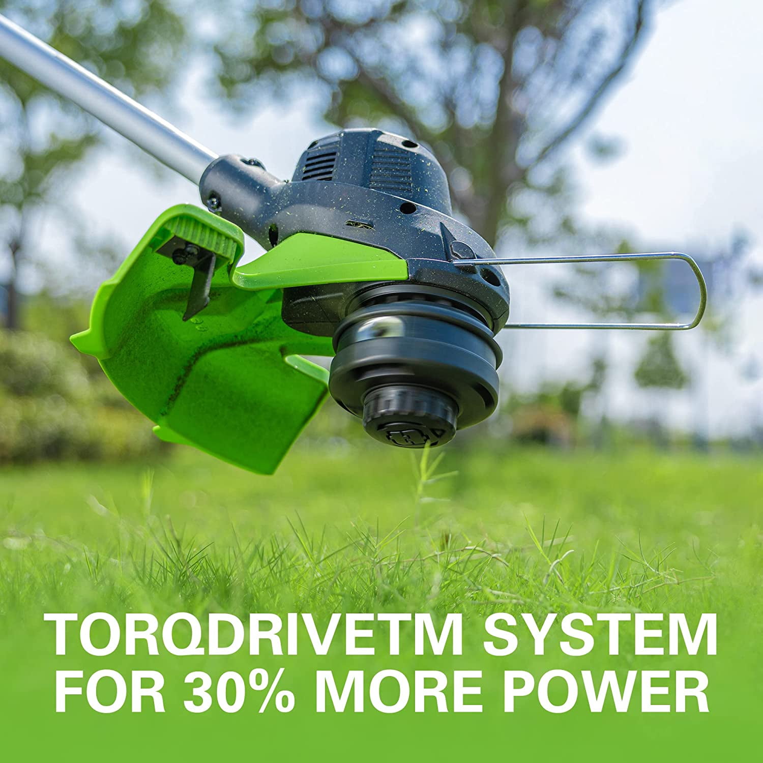 Greenworks 80V 13-inch String Trimmer, 2Ah Battery and Charger Included