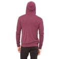 thumbnail image 3 of Bella + Canvas Unisex Triblend Full-Zip Lightweight Hoodie - 3939, 3 of 4